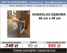 KONSOLKA DĘBOWA